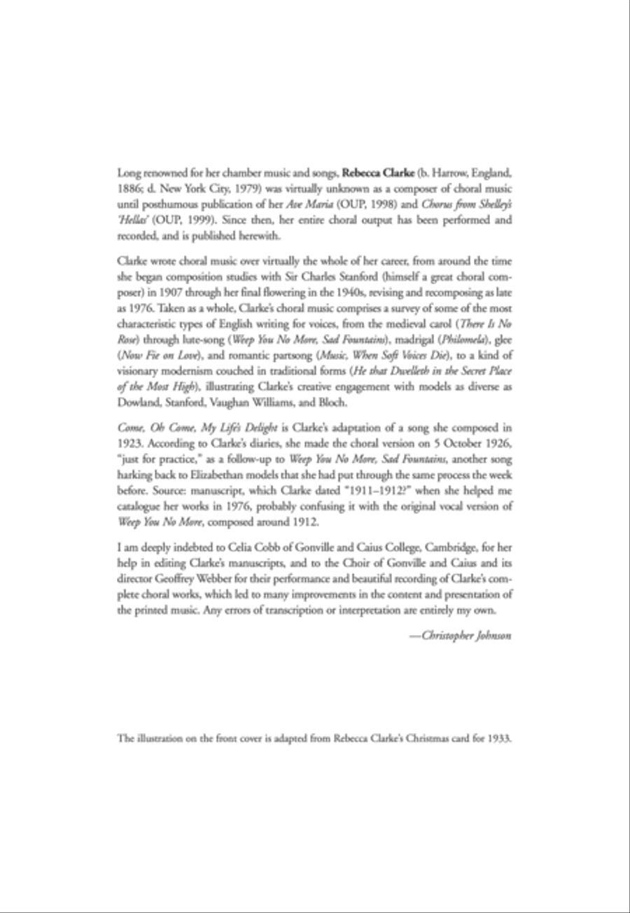 Come, oh come, my life's delight 4-Part scores gallery preview page 2