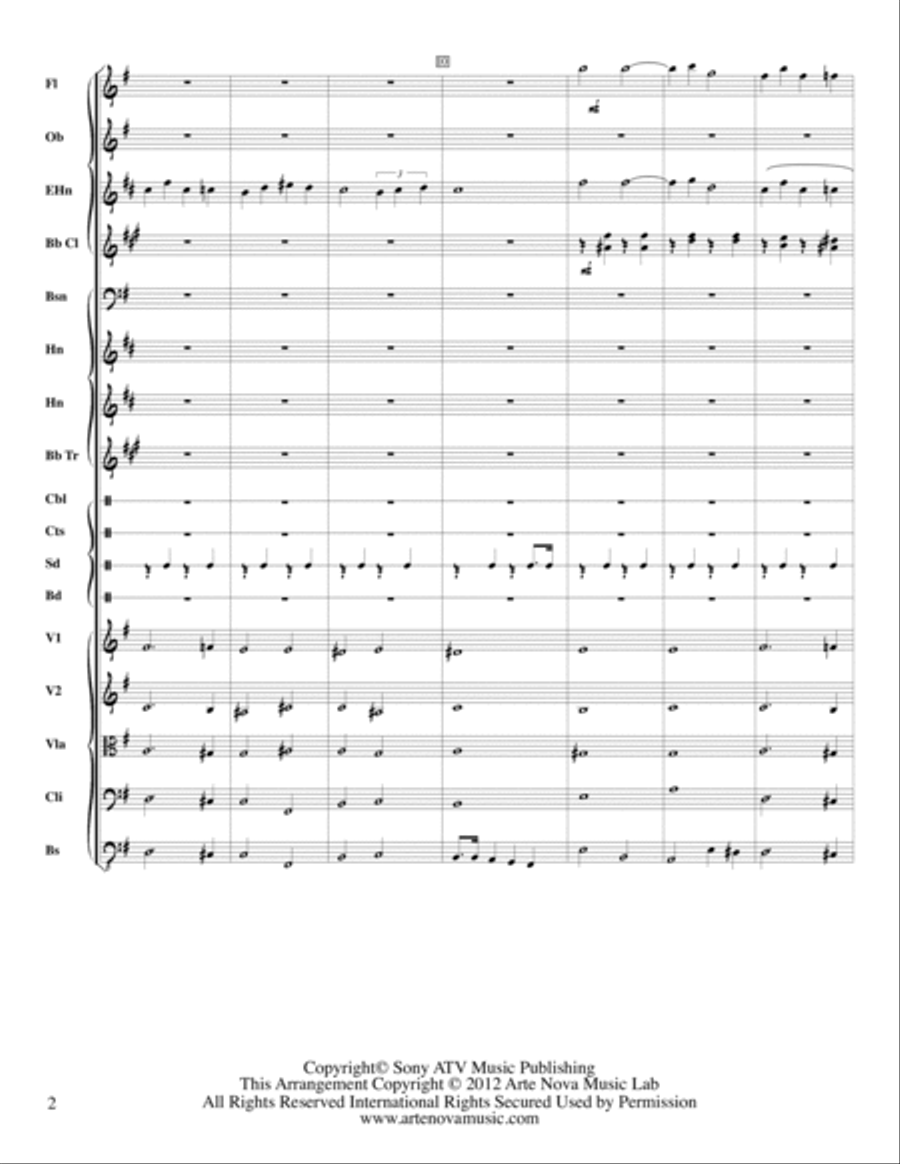 Michelle Full Orchestra scores gallery preview page 3