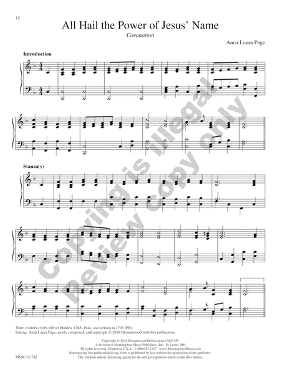 Hymn Enhancements for Piano Hymn Enhancements for Piano Piano Solo scores gallery preview page 7