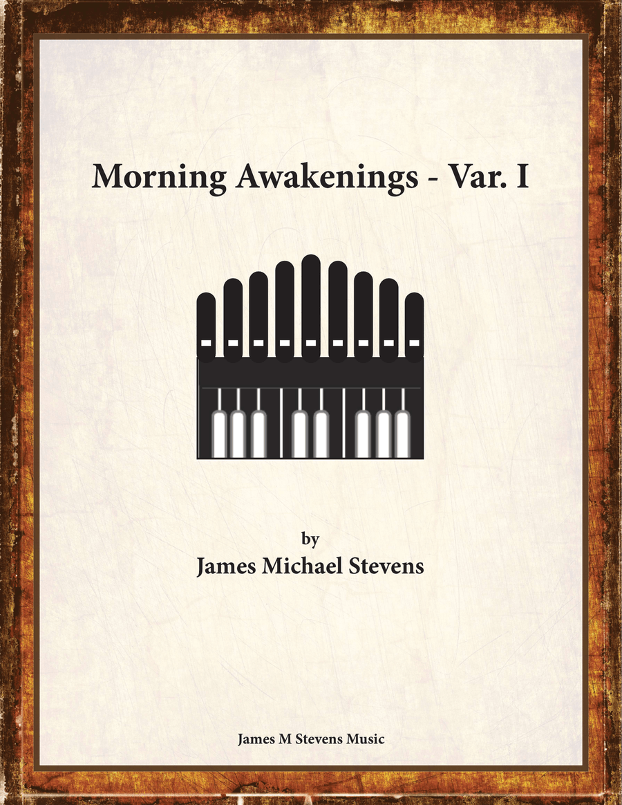 Morning Awakenings - Variation I - Organ Solo Organ Solo scores gallery preview page 1