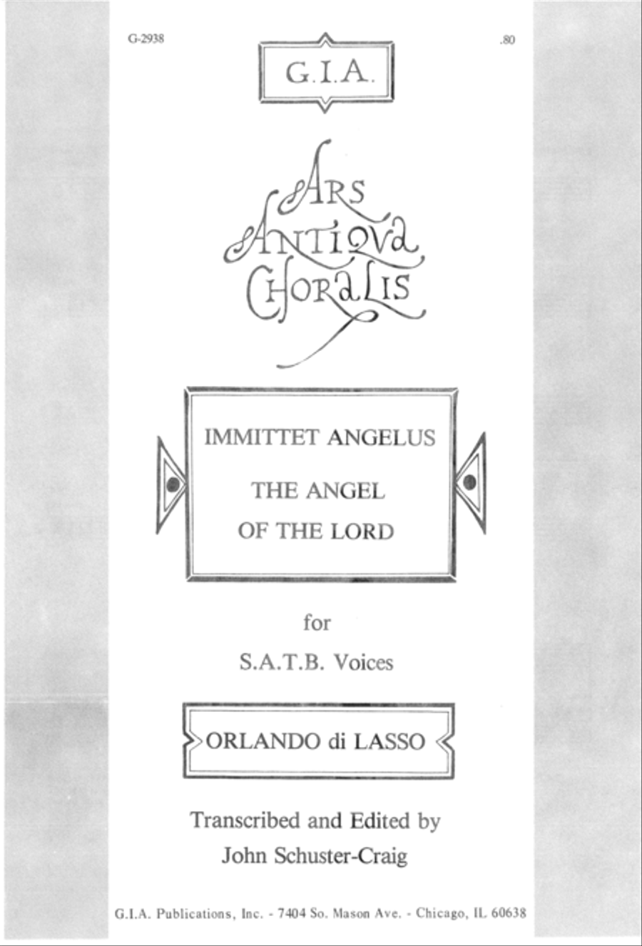 Immittet angelus 4-Part scores gallery preview page 1
