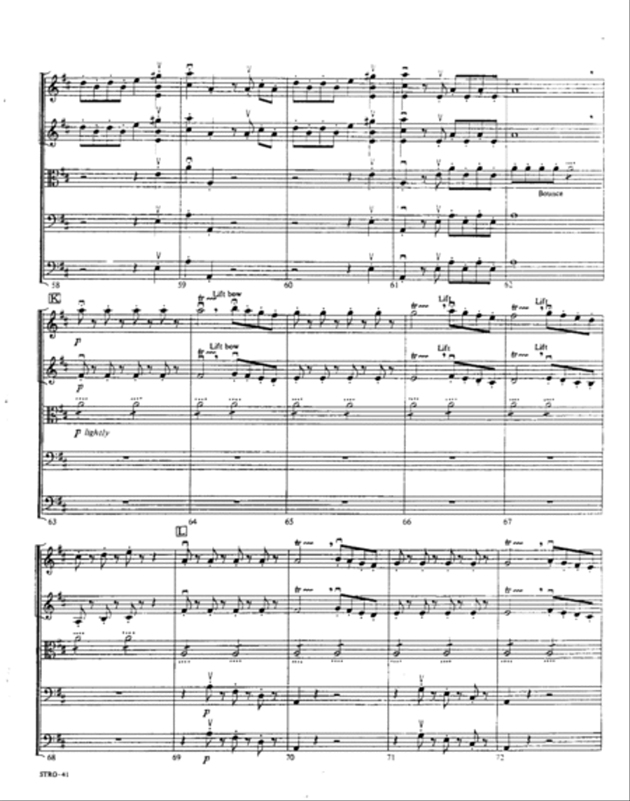 Lucio Silla Overture Orchestra scores gallery preview page 6