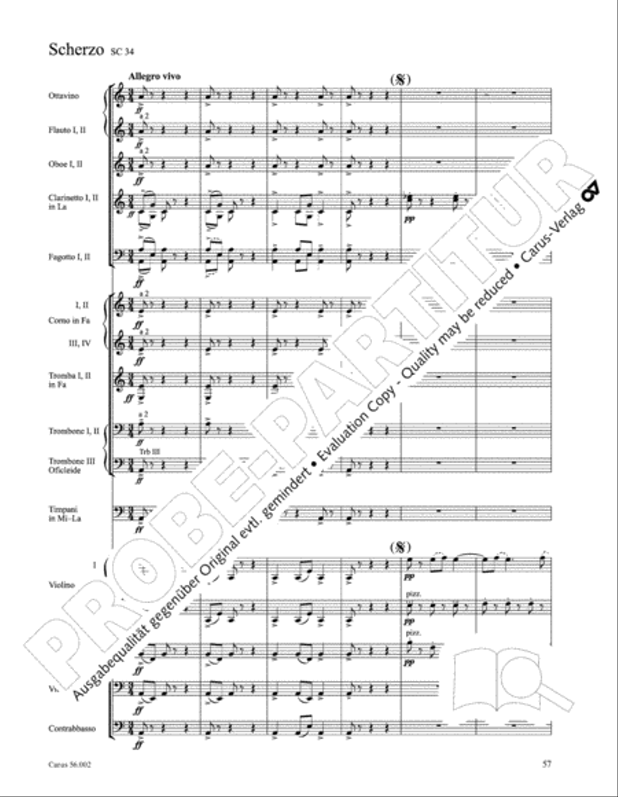 Edizione Nazionale delle Opere di Giacomo Puccini. II. Instrumental music; 1. Works for orchestra (vol. II/1) Score scores gallery preview page 104
