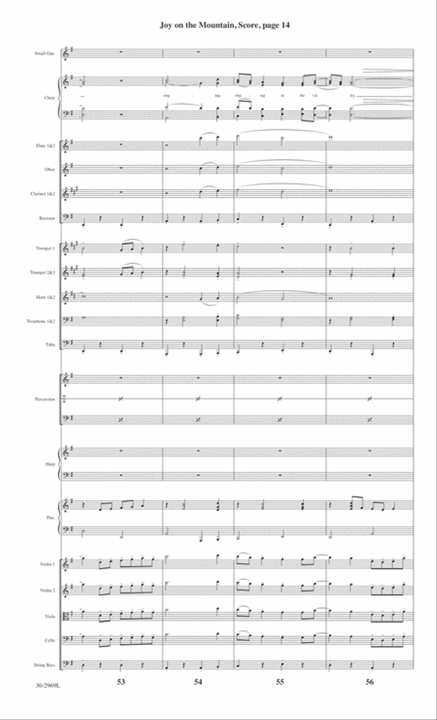The Heart of Christmas - Full Score Choir scores gallery preview page 143