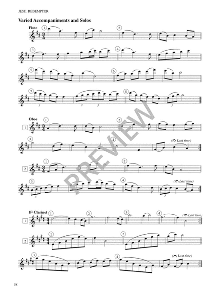 Christe Lux mundi - Instrument edition Guitar scores gallery preview page 60