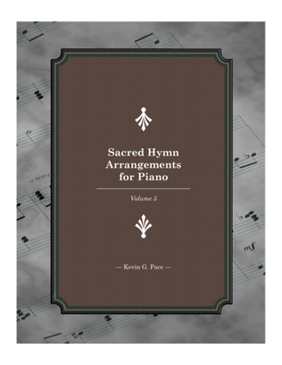 Book cover for Sacred Hymn Arrangements for Piano - book 5