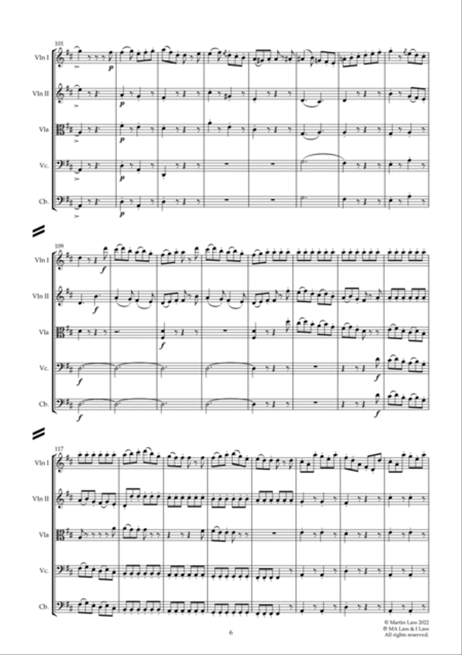 The Joke String Orchestra scores gallery preview page 6