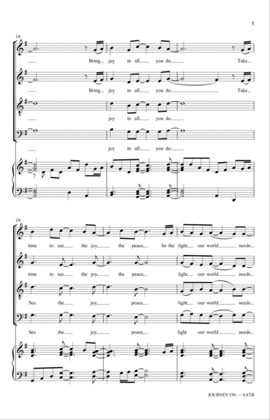 Journey On 4-Part scores gallery preview page 3
