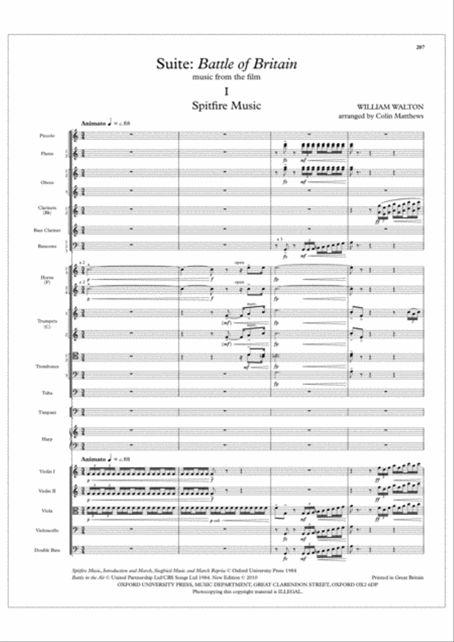 Film Suites Film Suites Orchestra scores gallery preview page 12