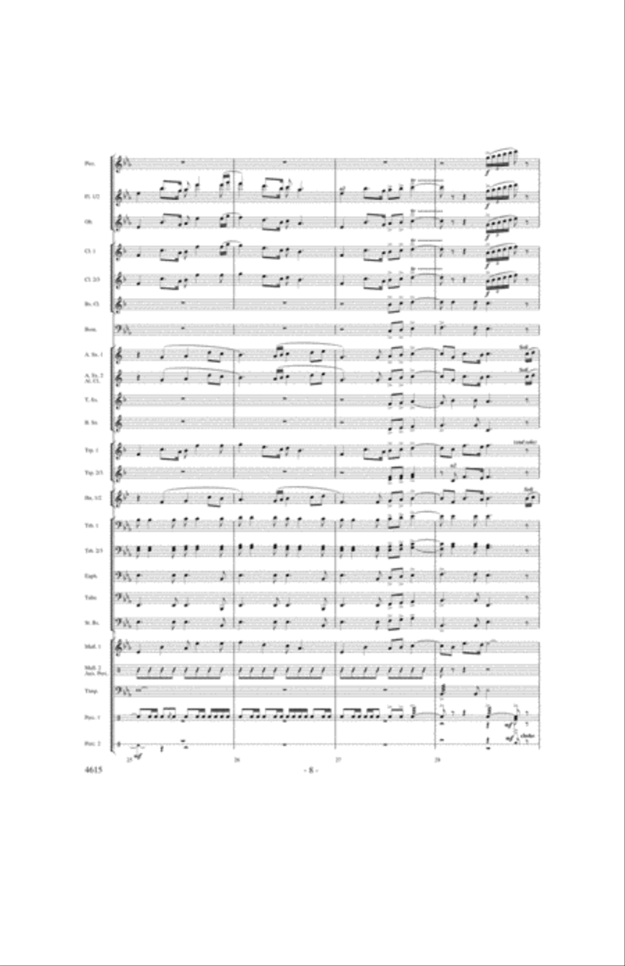 Sedona Sedona Concert Band scores gallery preview page 7