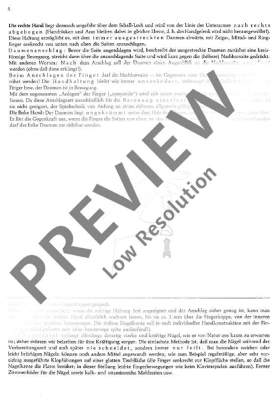 Technical Studies for Guitar Classical Guitar scores gallery preview page 9
