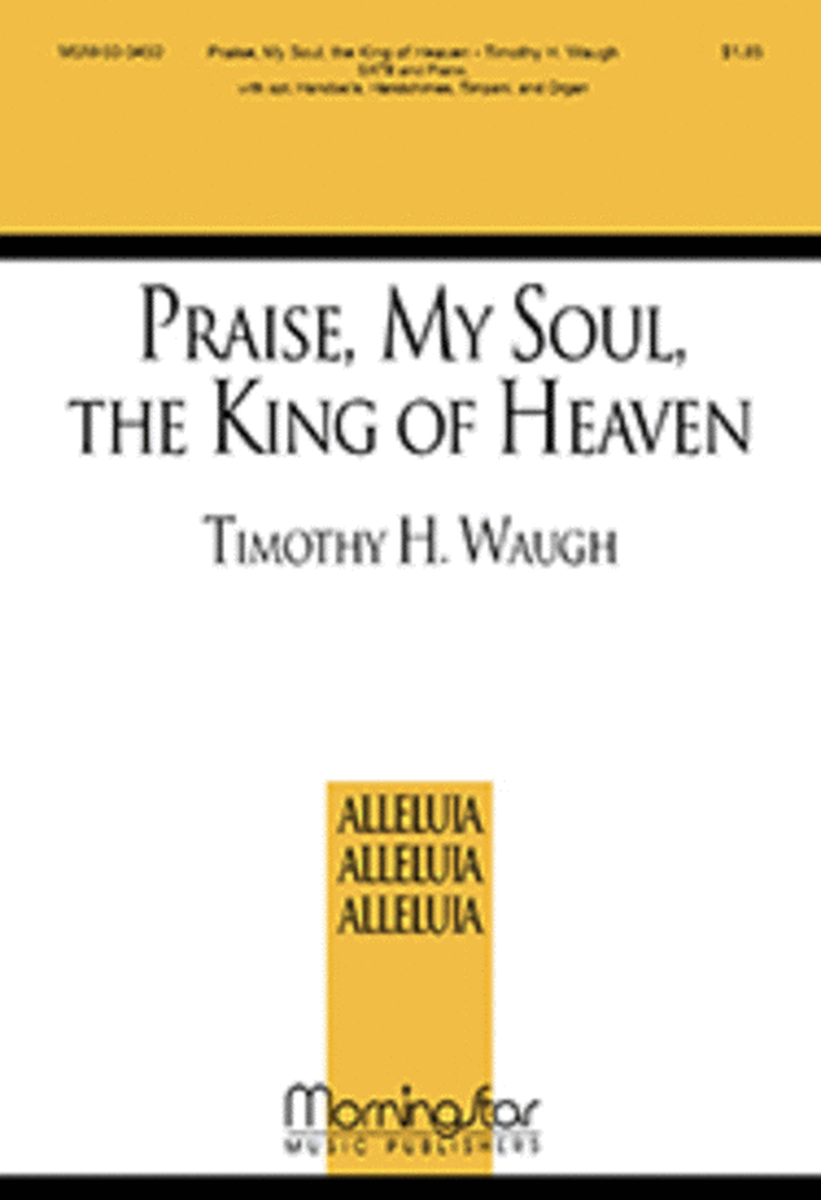 Praise, My Soul, the King of Heaven (Organ Score)