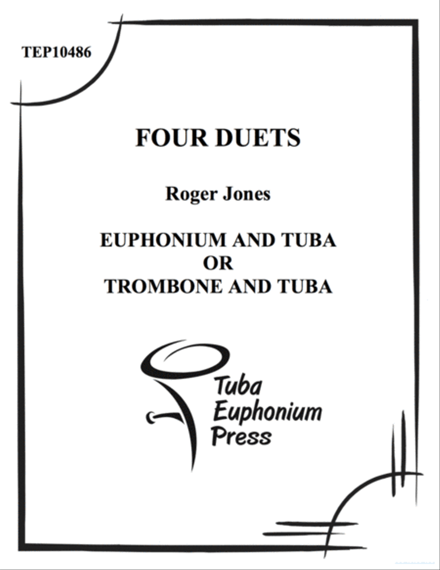 Four Duets Brass Duet scores gallery preview page 1