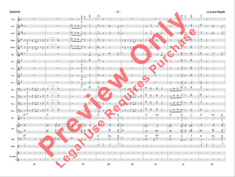 La Almeja Pequeña La Almeja Pequeña Jazz Ensemble scores gallery preview page 15