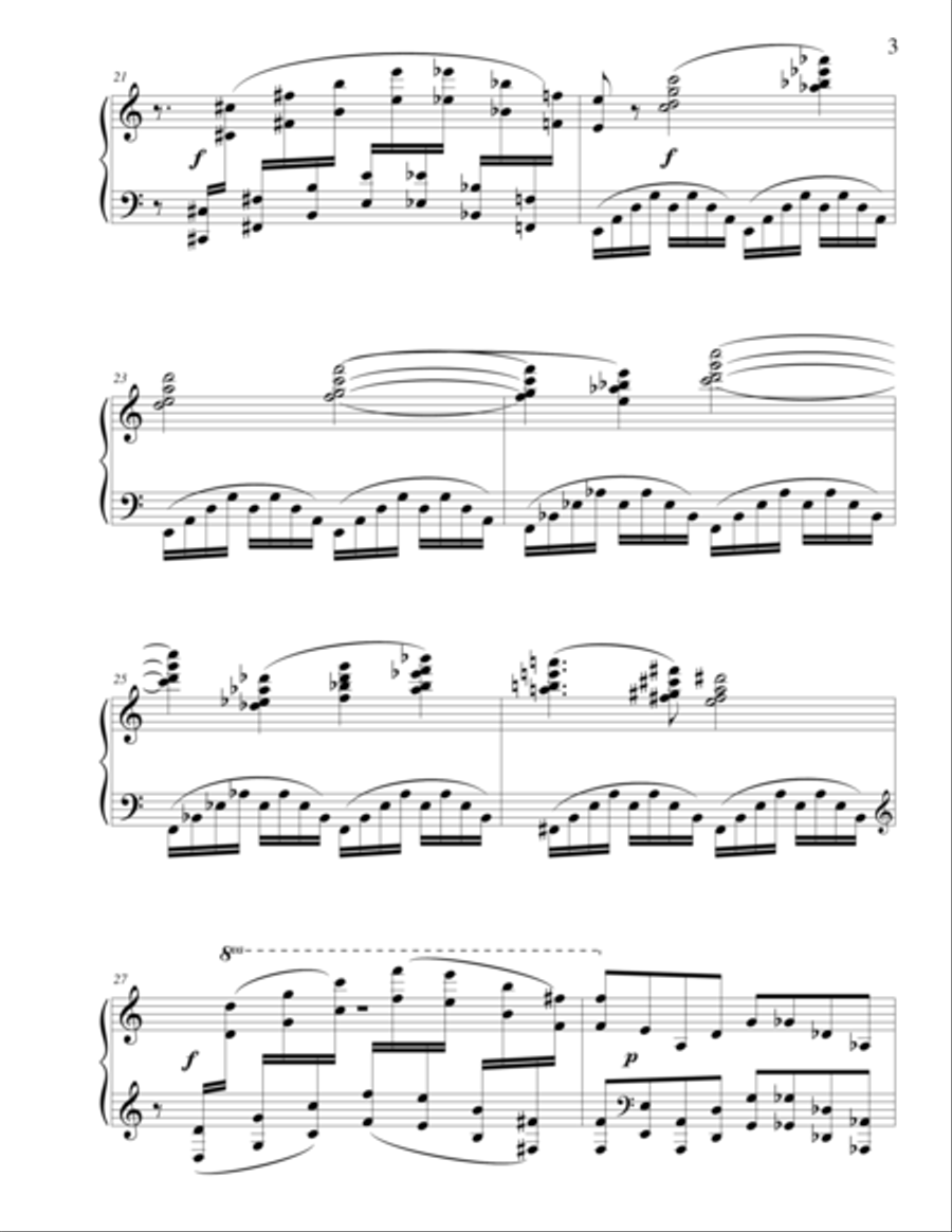 Rondo Scherzando for Piano Solo Piano Solo scores gallery preview page 5