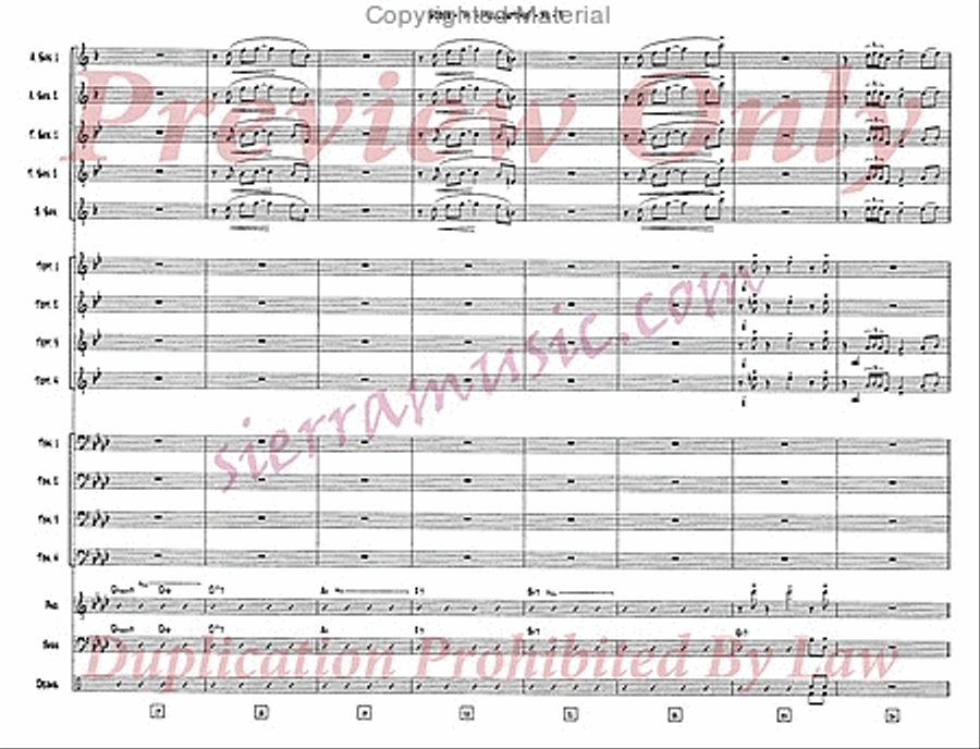 In A Mellow Tone Big Band scores gallery preview page 4