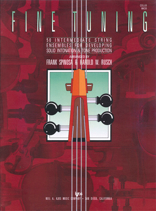 Book cover for Fine Tuning - Cello