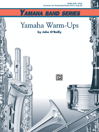 Book cover for Yamaha Warm-Ups