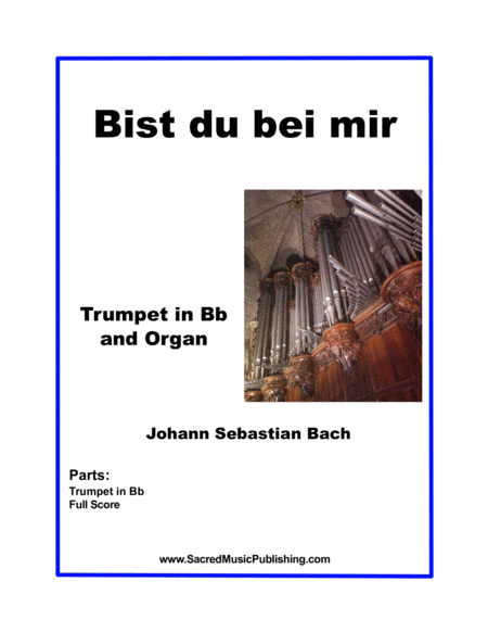 Bist du bei mir - One Trumpet and Organ image number null