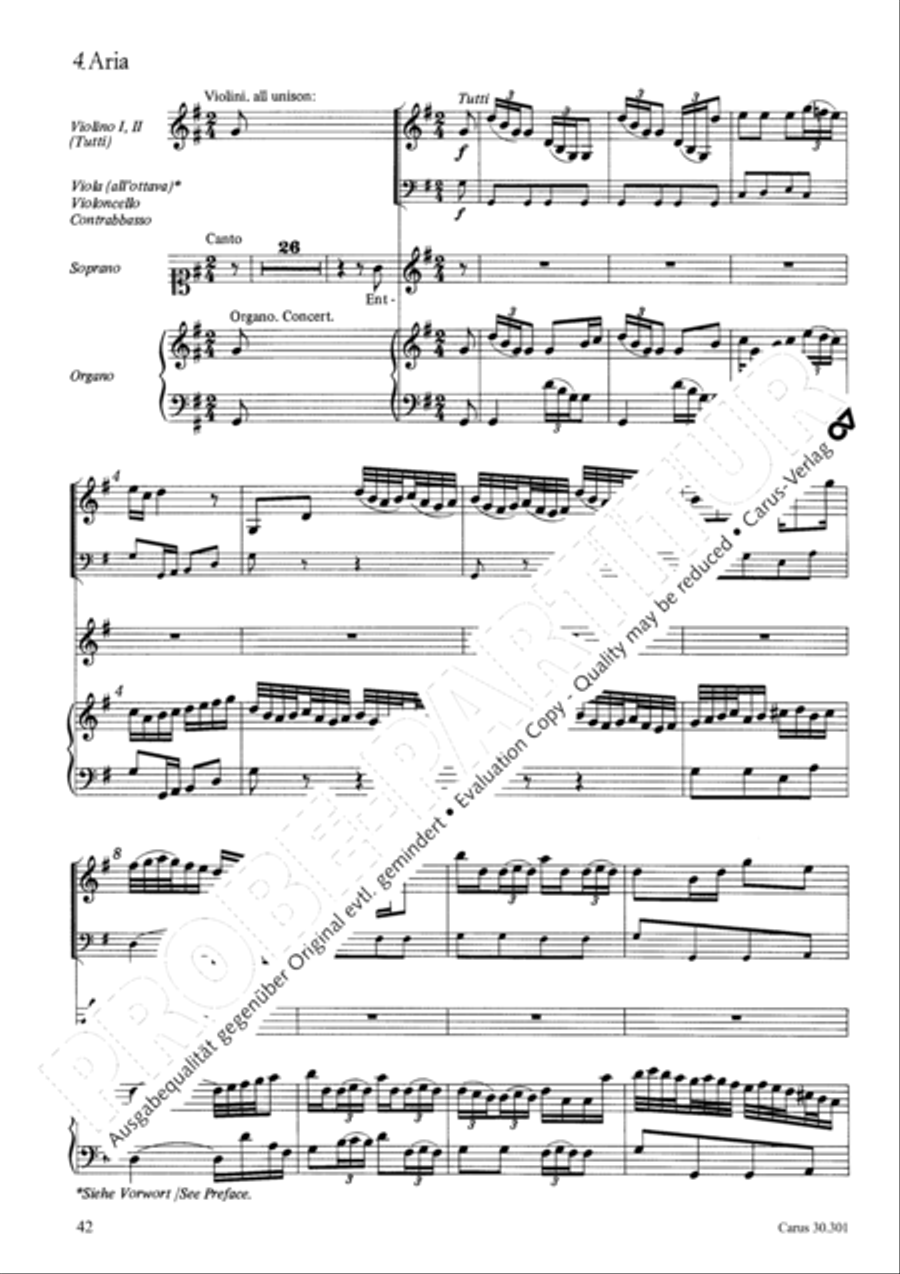 The love God bears us (Die Liebe Gottes ist ausgegossen) 4-Part scores gallery preview page 42