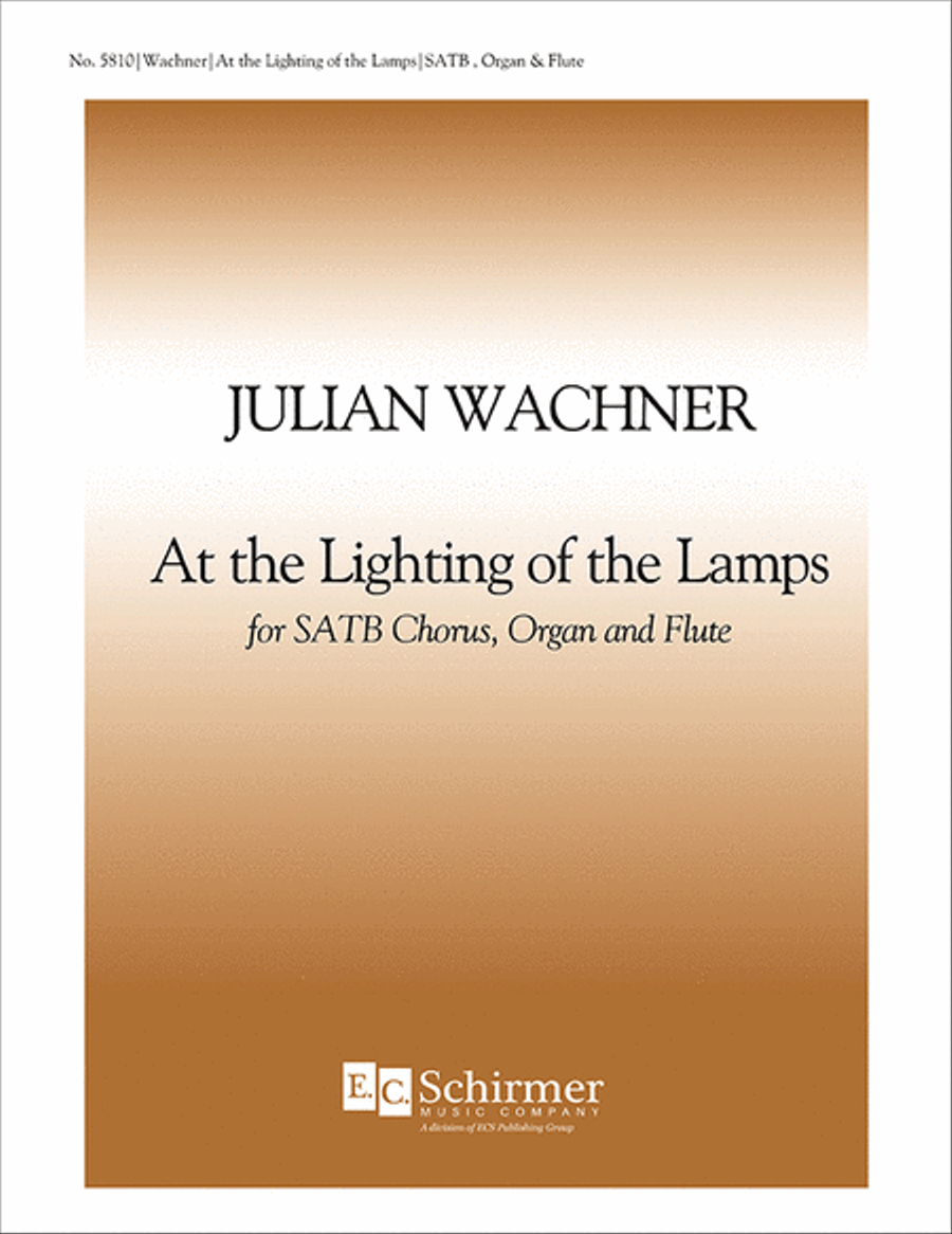 At the Lighting of the Lamps 4-Part scores gallery preview page 1