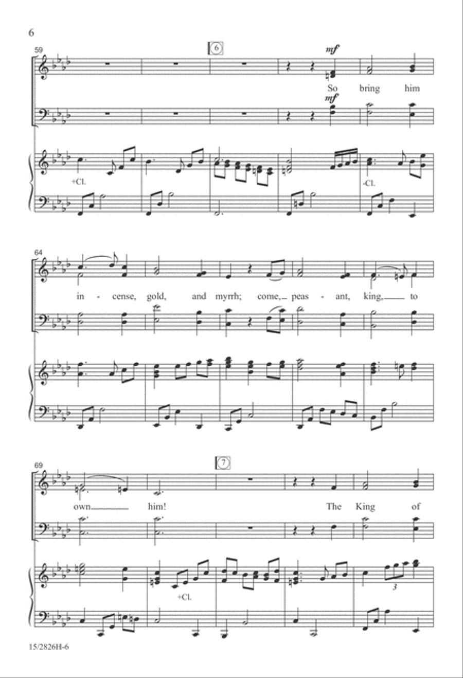 What Child Is This What Child Is This 4-Part scores gallery preview page 6