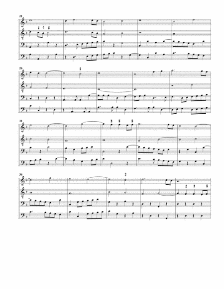 De tous biens plaine (arrangement for 4 recorders)