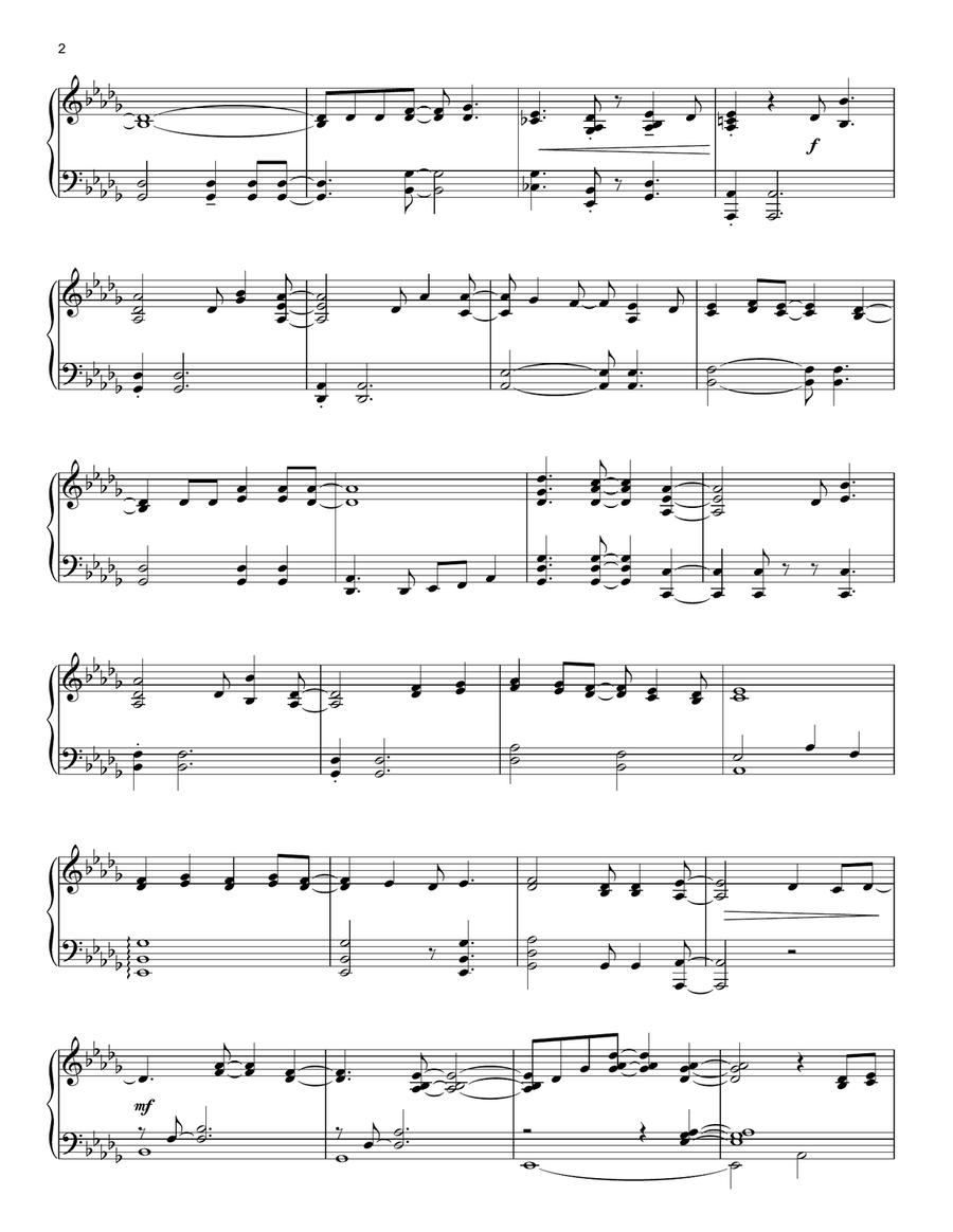 This Is Me (from Camp Rock) Piano Solo scores gallery preview page 2