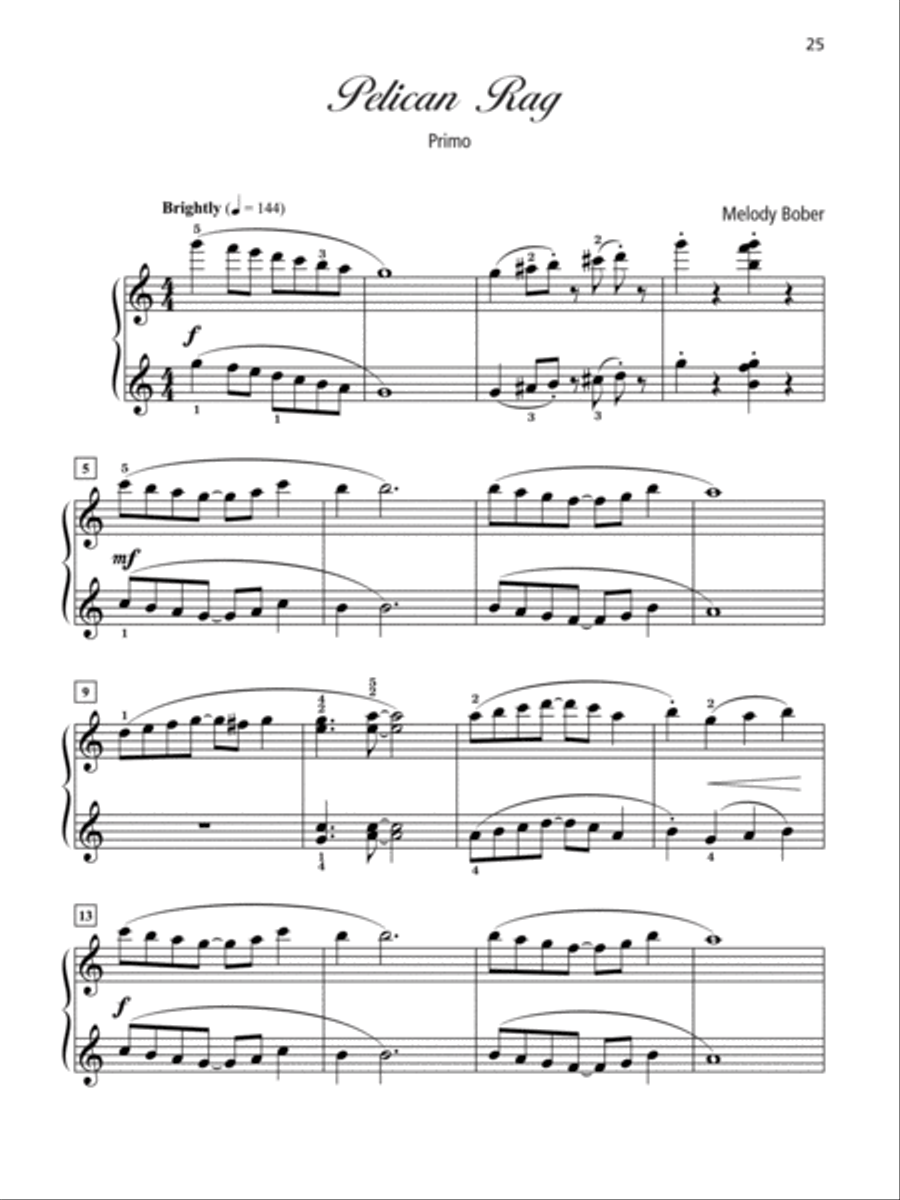 Grand Duets for Piano, Book 5 Small Ensemble scores gallery preview page 4