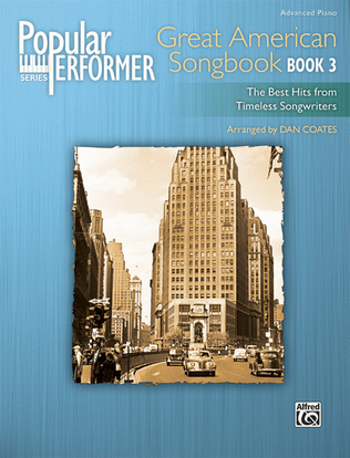 Book cover for Popular Performer -- Great American Songbook, Book 3