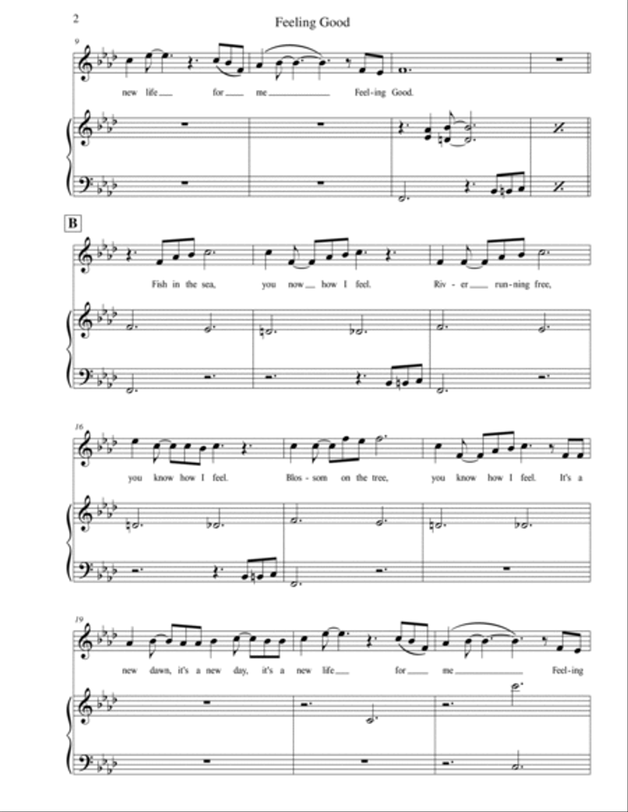 Feeling Good Voice scores gallery preview page 2