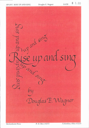Book cover for Rise Up and Sing
