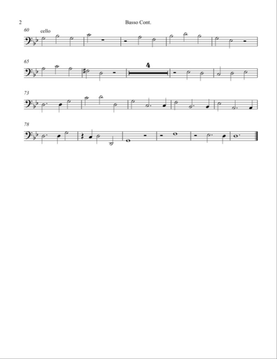 Concerto Grosso Op. 3 #1 Movement 2 String Orchestra scores gallery preview page 2