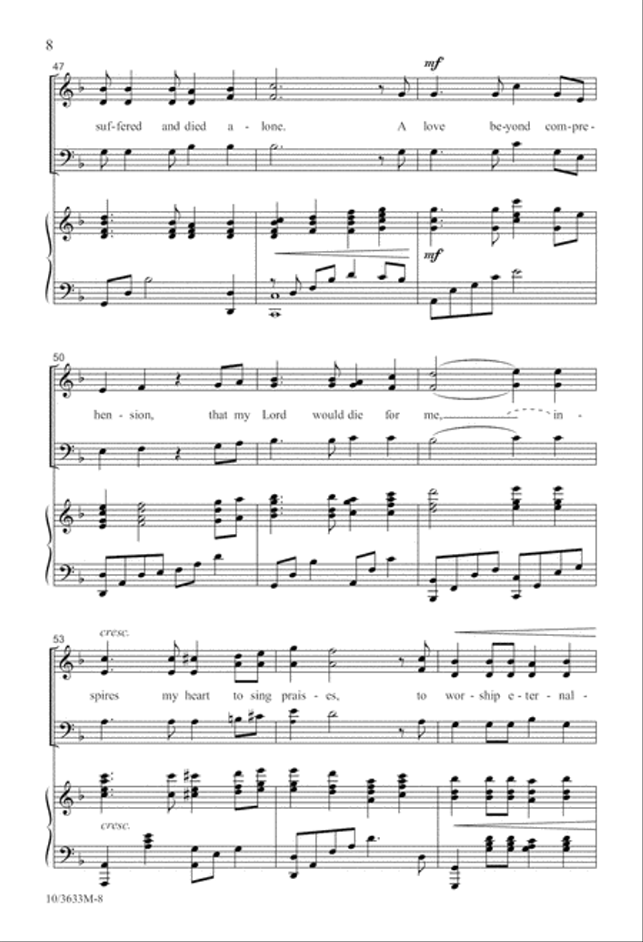 I Stand Amazed I Stand Amazed 3-Part scores gallery preview page 8