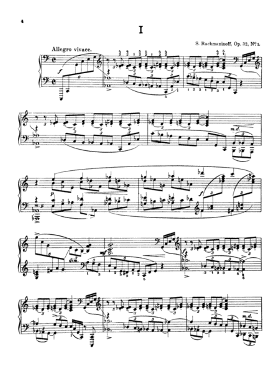 Fourteen Preludes Fourteen Preludes Piano Solo scores gallery preview page 5