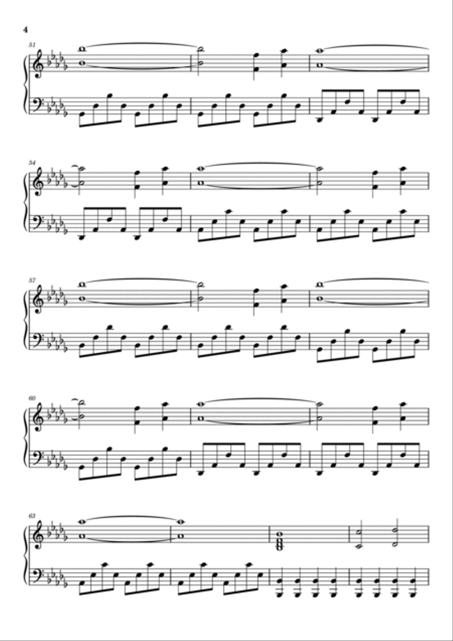 The Kids Aren't Alright Piano Solo scores gallery preview page 4