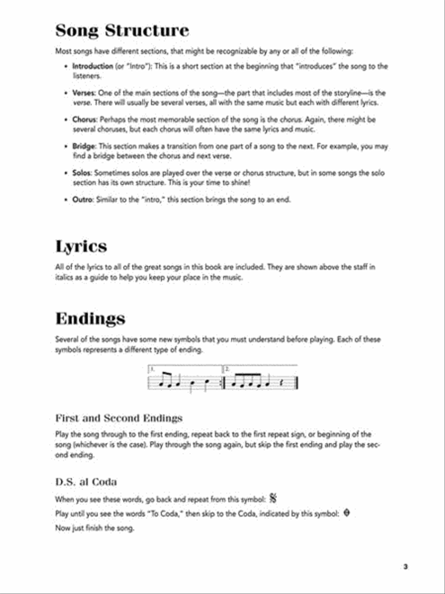 Play Guitar Today! Songbook Guitar scores gallery preview page 4