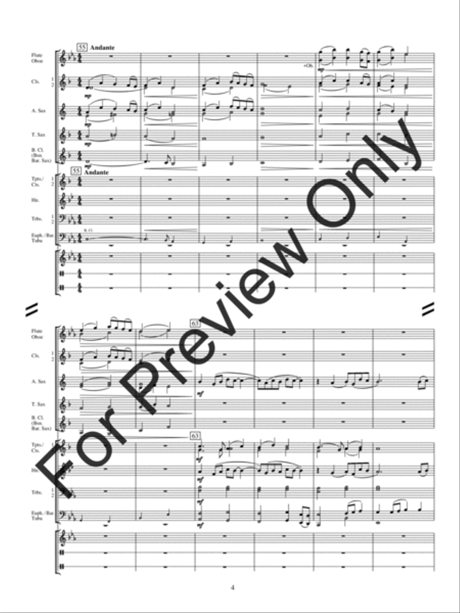 Rockbridge Festival Concert Band scores gallery preview page 7