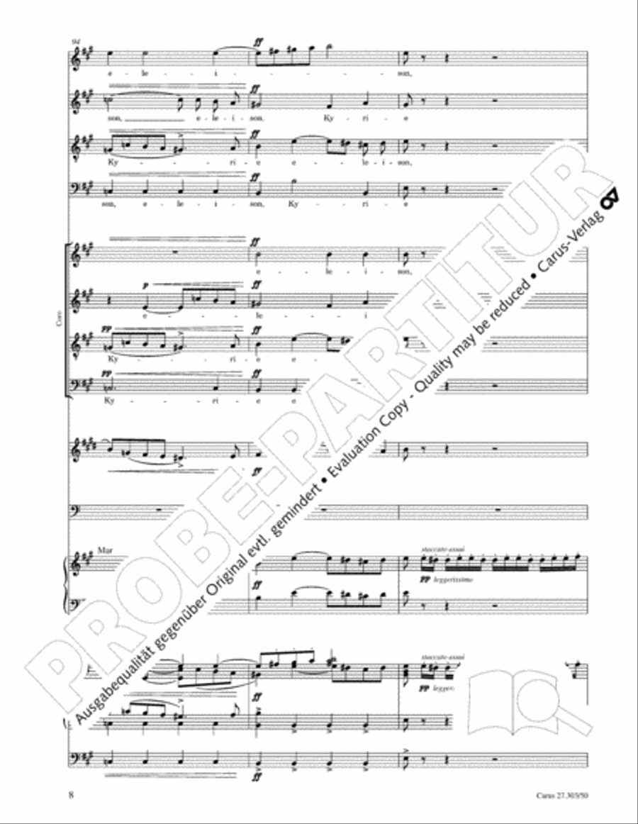 Messa da Requiem 4-Part scores gallery preview page 13