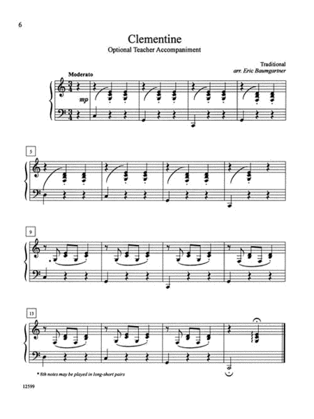 Teaching Little Fingers to Play More American Tunes – Book only image number null