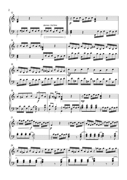 Prelude & Fugue in C Major, BWV 553 (Piano Solo Arrangement)
