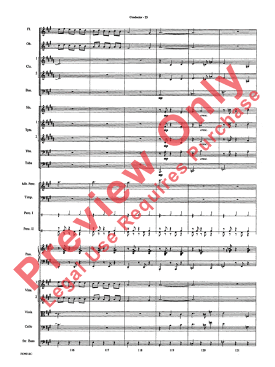 A Charlie Brown Christmas Full Orchestra scores gallery preview page 28