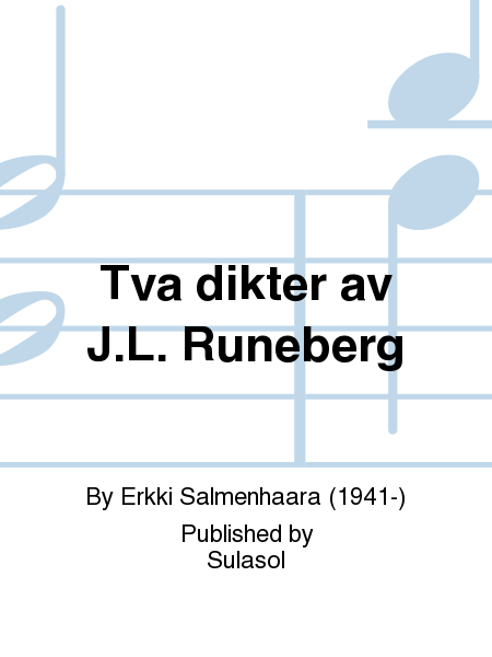 Två dikter av J.L. Runeberg