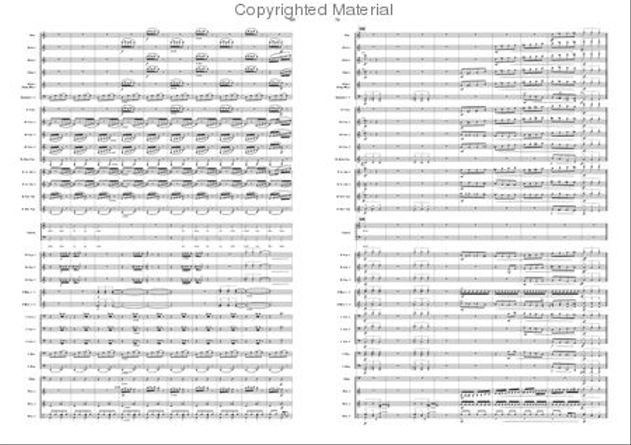 Brabantia Aeterna Concert Band scores gallery preview page 35