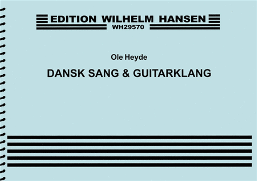 Dansk Sang & Guitarklang Acoustic Guitar scores gallery preview page 1