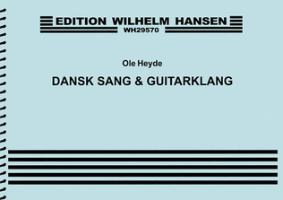 Book cover for Dansk Sang & Guitarklang