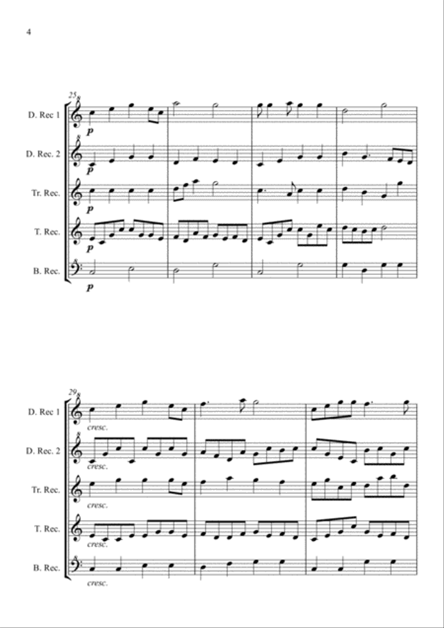 Just Keep Going! Woodwind Quintet scores gallery preview page 4