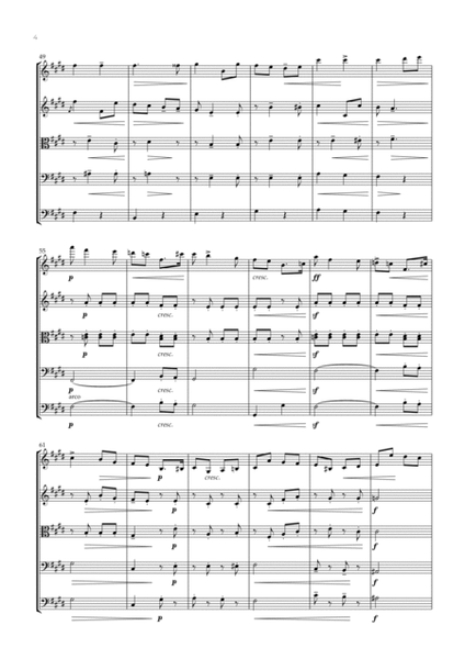 Salut D’amour (String Quintet) - Edward Elgar image number null