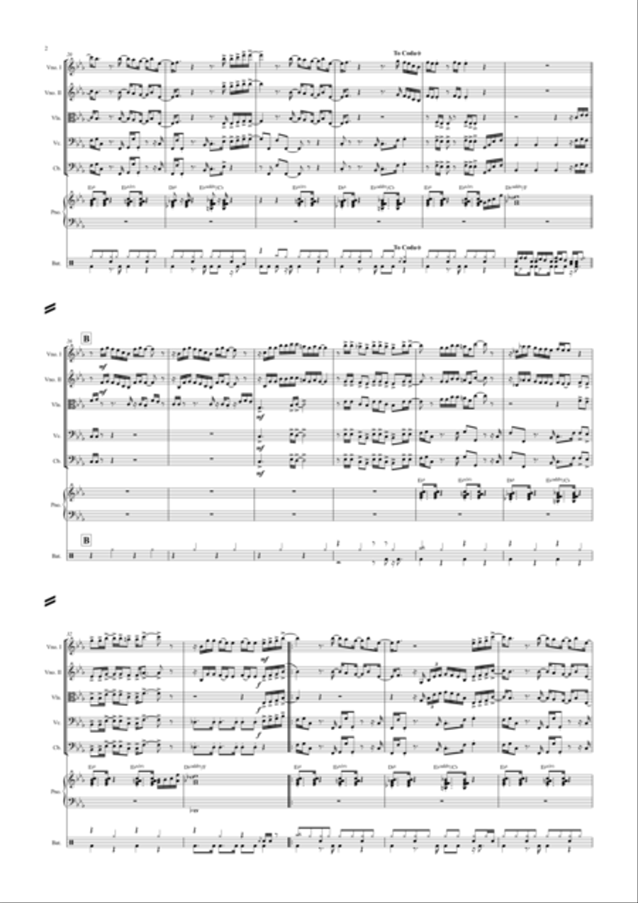 Brighter Day Small Ensemble scores gallery preview page 2