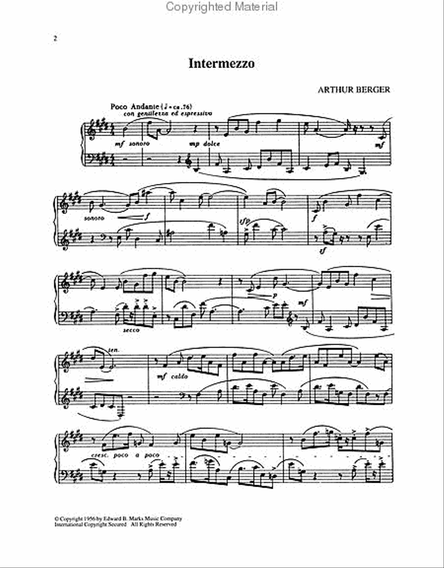 American Composers of the 20th Century Piano Solo scores gallery preview page 3